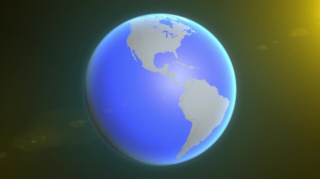 Location and red map of Anguilla on the earth