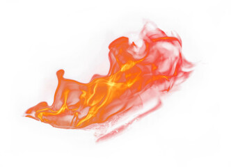 Dynamic Fire and Flames - An Abstract Display of Energy and Heat with Vibrant Red and Orange Hues, Perfect for Digital Art Backgrounds.
