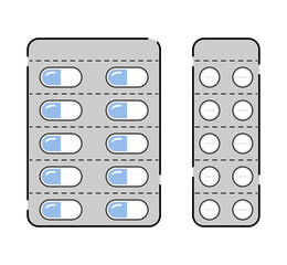 薬のイラストセット2
