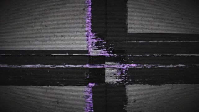 Dark abstract grunge glitch effect seamless loop background transition