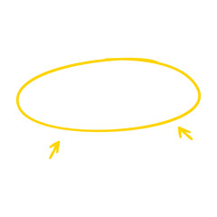 Yellow Circles Mark Important Highlights
