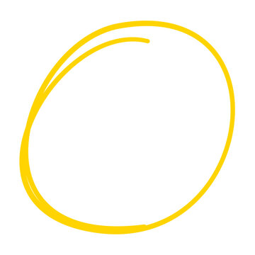 Yellow Circles Mark Important Highlights