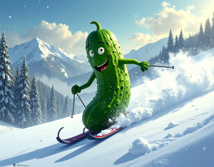 キュウリのスキー