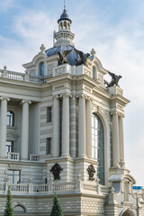 Obraz premium Palace of Farmers in Kazan - Building of the Ministry of agriculture and food, Republic of Tatarstan, Russia