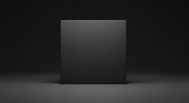 Empty dark screen minimalist blank space modern display technology abstract background