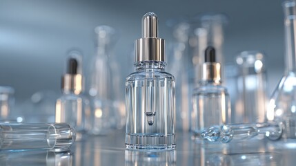 High Fidelity Molecular Skincare Product in Laboratory Environment