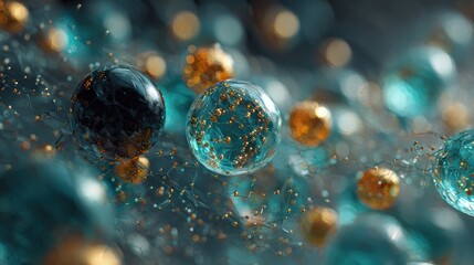 High Fidelity Molecular Visualization of Transparent Skincare Elements