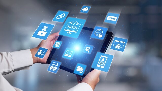 Software development with coding overlays, programming languages, developer tools, mobile app creation, and advanced programming for digital product development and software solutions. Spire