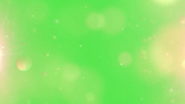 Green Screen Particle Effect VFX &ndash; Chromakey Overlay Motion Background