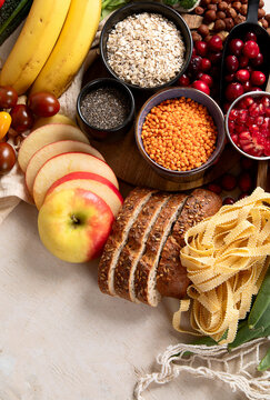 Selection of fiber-rich sources.