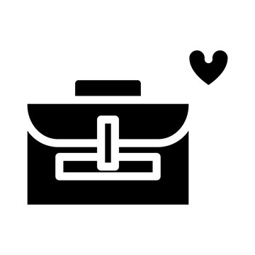 decent jobs glyph icon