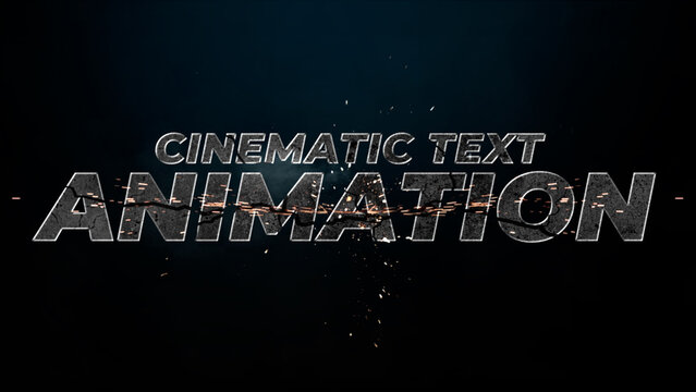 Cinematic Text Reveal