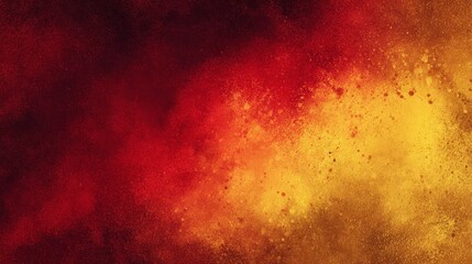 Fototapeta premium Red and yellow gradient background with subtle grain texture, warm abstract color blend for modern posters, social media banners, web headers, branding, and wallpaper designs