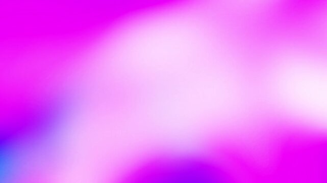 Bright fuchsia and violet background with a soft blurred texture and vibrant neon highlights. Perfect for video projects, seamless loop motion. High-quality background
