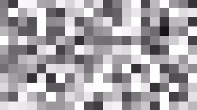 Pixel censored flicker animation 4K Video

