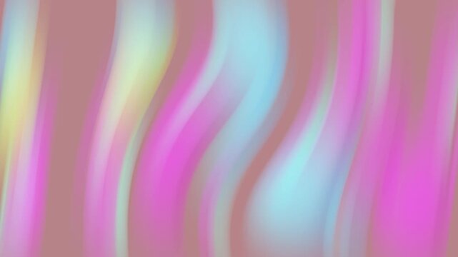 Fluid art- Liquid patterns streaming seamless looping. Ripples, metallic reflection and esoteric aura animation. Liquid shiny foil background. Metallic undulating liquid background reflecting.