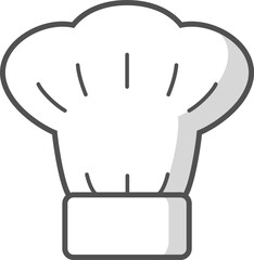 コック帽のアイコン