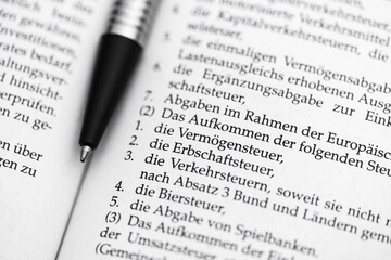 Erbschaftsteuer und Vermögensteuer im Grundgesetzbuch