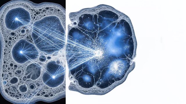 Futuristic Spatial Biology & Single Cell Multi-Omics Data Analysis Animation

