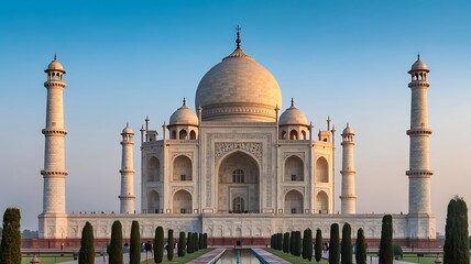 taj mahal in agra india