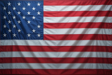 Close-up of American flag with stars and stripes usa flag