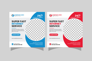 Internet Service Social Media Banner