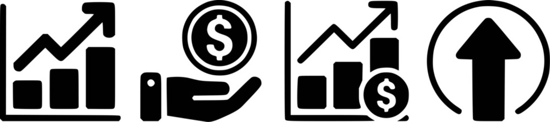 black and white vector illustration