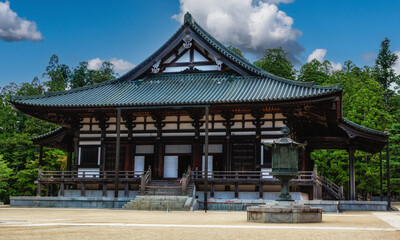 Obraz premium Garan temple complex, the center of Shingon Buddhism in Japan