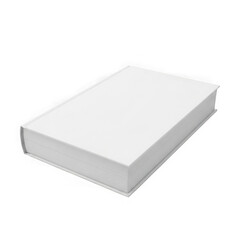 A large white rectangular object with a smooth surface and rounded edges isolated on transparent background