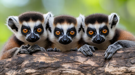 ring tailed lemur sitting