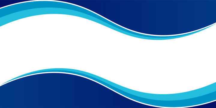 Curved Header and Footer Element. modern design