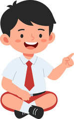 A cheerful young boy suitable for educational, technology, or learning content.