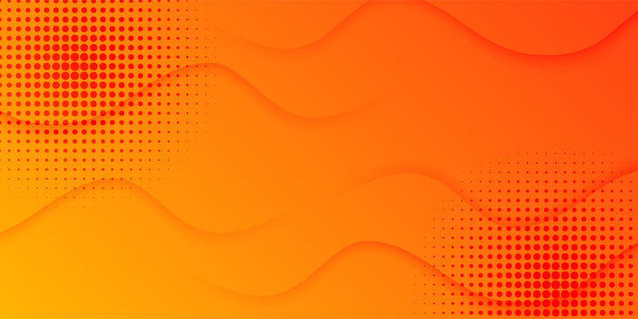 Sport orange gradient background. Modern creative trendy design in vector illustration, etc