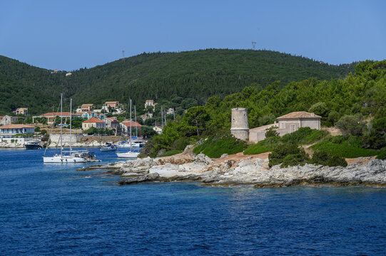 Venetian Lighthouse of Fiskardo, Kefalonia, Greece