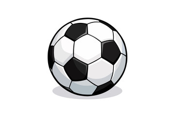 Fototapeta premium soccer ball isolated on white