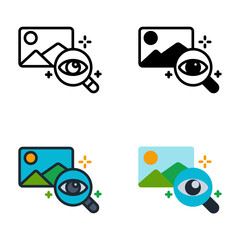 Visual Asset Preview is displaying image or media thumbnails for quick identification.