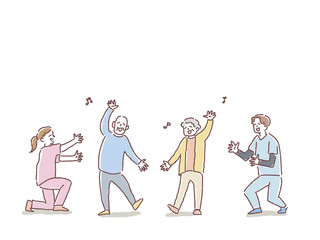 介護、福祉のお仕事（レクリエーション、ダンス、体操）