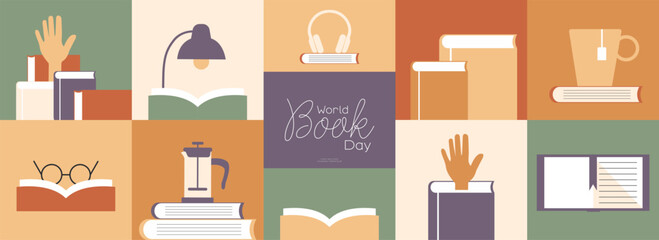 World Book Day 2026 banner. © Stafeeva