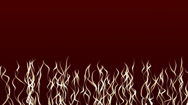 Abstract Wavy Lines Growing Motion Graphic