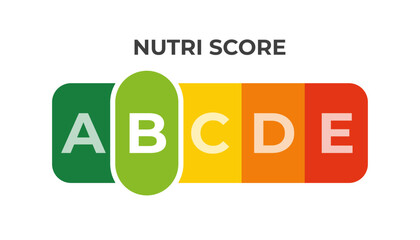 Nutrition Grade Scale Food Labeling System Rating Level B © Hasan_Sumon