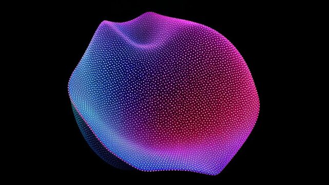 Wave particle digital splash array glitch sphere distortion datum technology cyberspace network business computer abstract futuristic information database programming software future