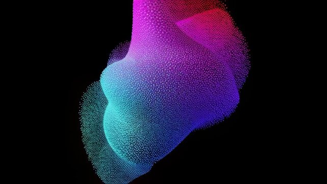 Wave particle digital splash array glitch sphere distortion datum technology cyberspace network business computer abstract futuristic information database programming software future intelligence