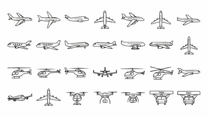 Airplane aircraft plane flight vehicle. © Galy Ariyandy