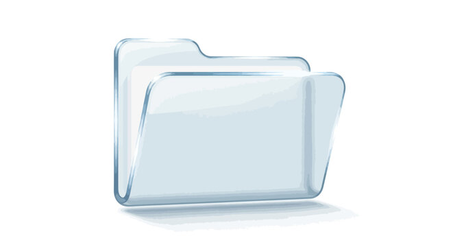 Folder icon, file management, organization concept