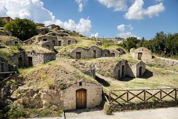 PIETRAGALLA, BASILICATA, ITALIA - I PALMENTI DI PIETRAGALLA