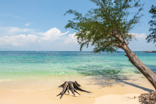 Manukan island, an island of Tunku Abdul Rahman National Park in Sabah, Malaysia