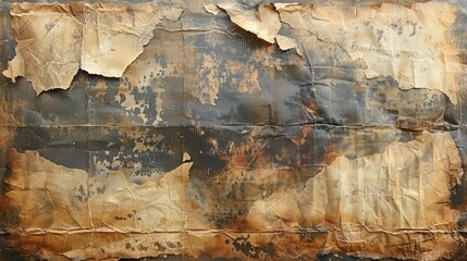 Textured Abstract Wooden Wall Generative AI