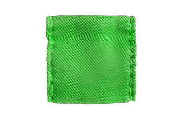 Green patch isolated