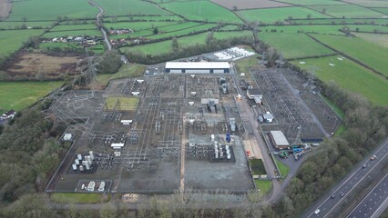 Aerial View The Sprawling Enderby