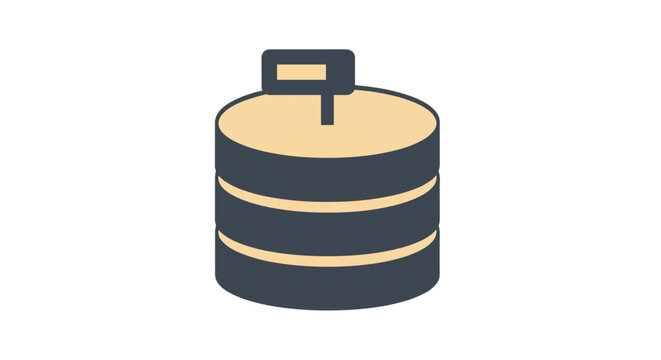 Simple Illustration of a Cookie Jar.